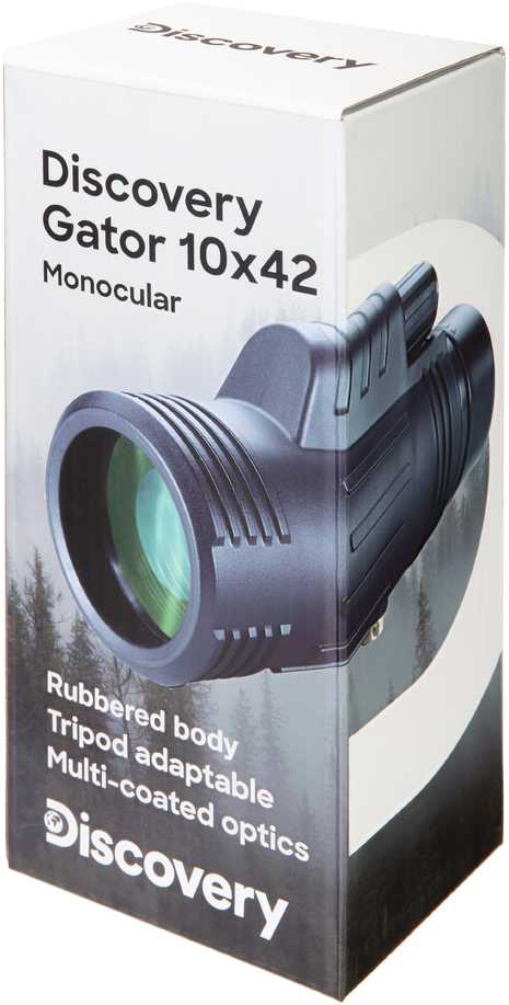 Žiūronai Discovery Gator 10x42 monoklis