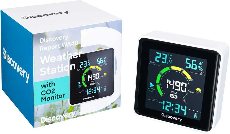 Discovery Report WA40 Orų stotelė with CO2 Monitorius