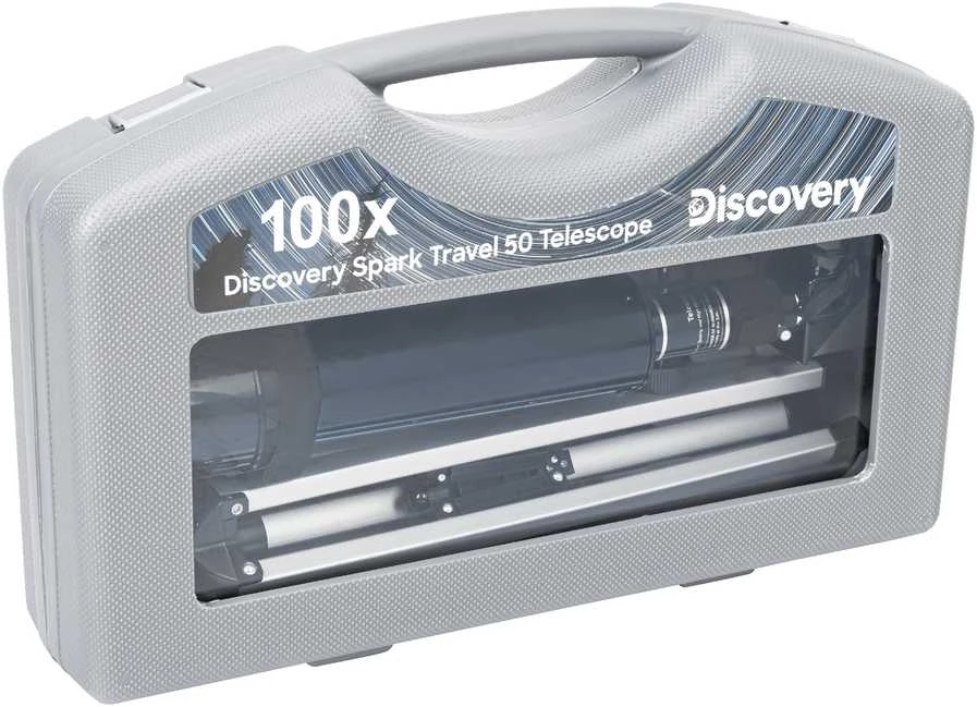 Discovery Spark Travel 50/360 Teleskopas su knyga (EN)