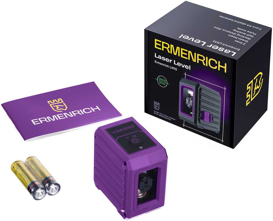 Ermenrich BASE LN10 lazerinis Level
