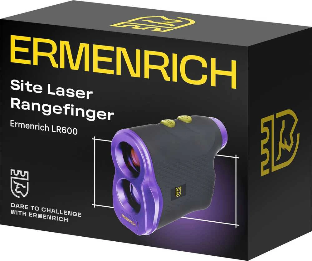 Žiūronai Ermenrich LR600 lazerinis nuotolio ieškiklis