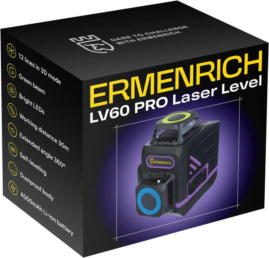 Ermenrich LV60 PRO lazerinis lygis