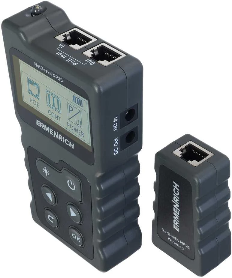 Ermenrich NetGeeks NP25 PoE Tester