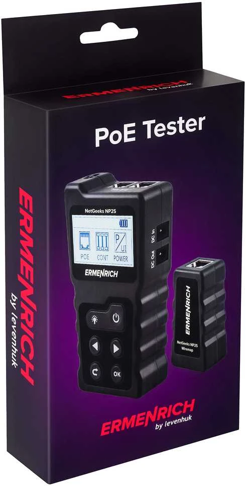 Ermenrich NetGeeks NP25 PoE Tester