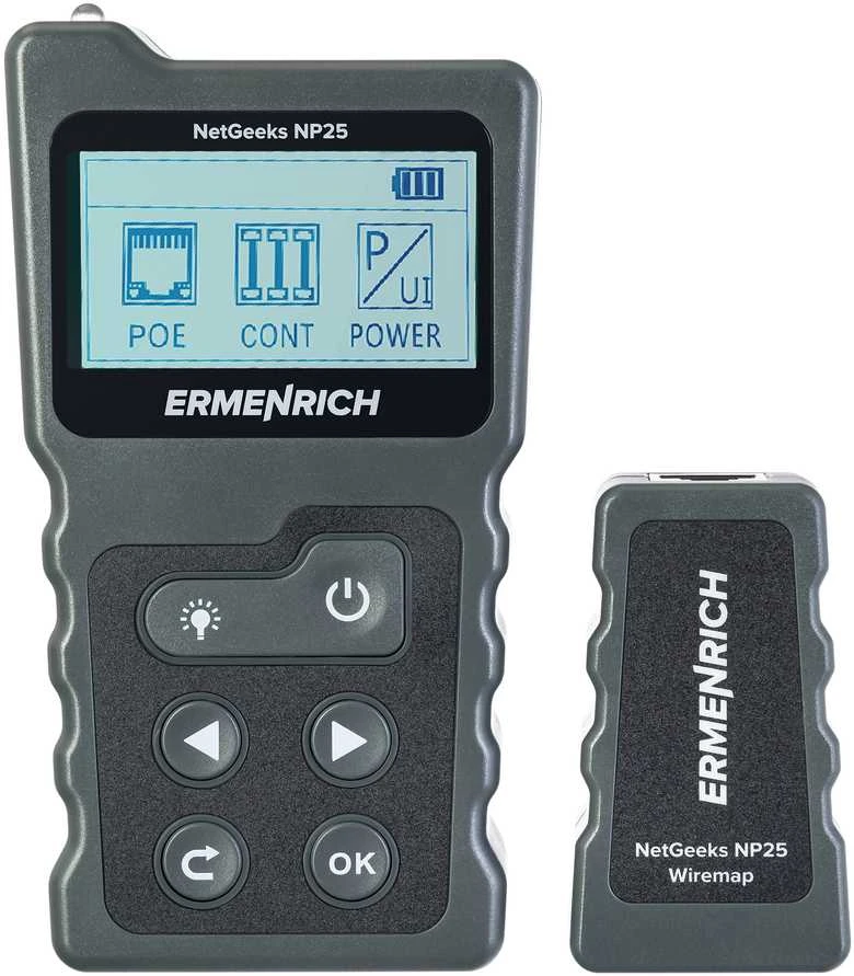 Ermenrich NetGeeks NP25 PoE Tester