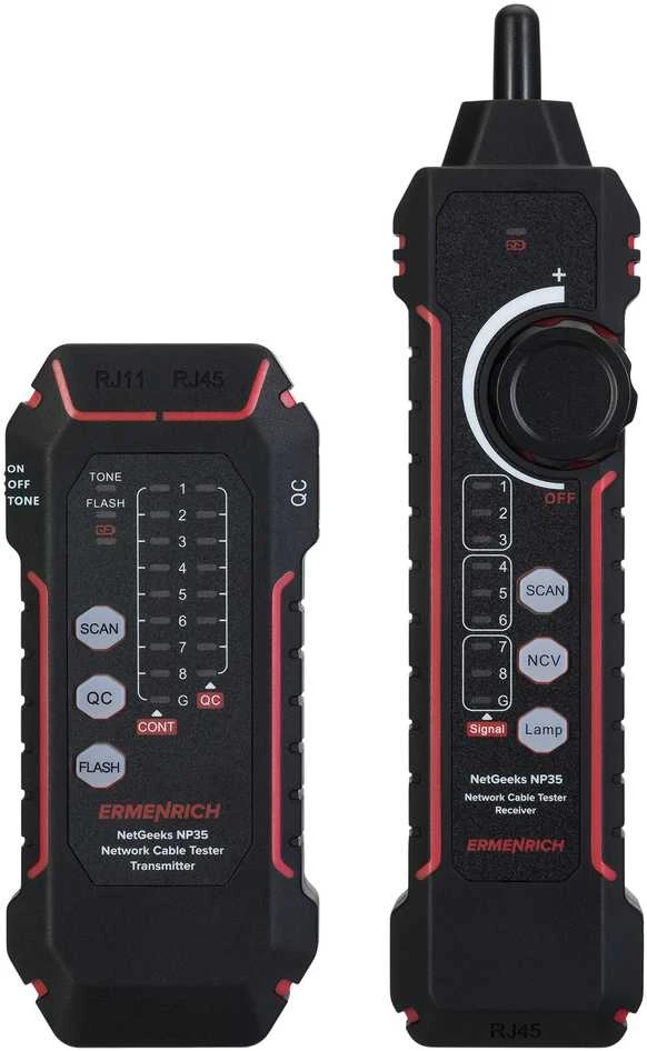Ermenrich NetGeeks NP35 Network Cable Tester