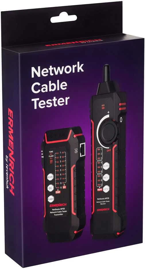 Ermenrich NetGeeks NP35 Network Cable Tester