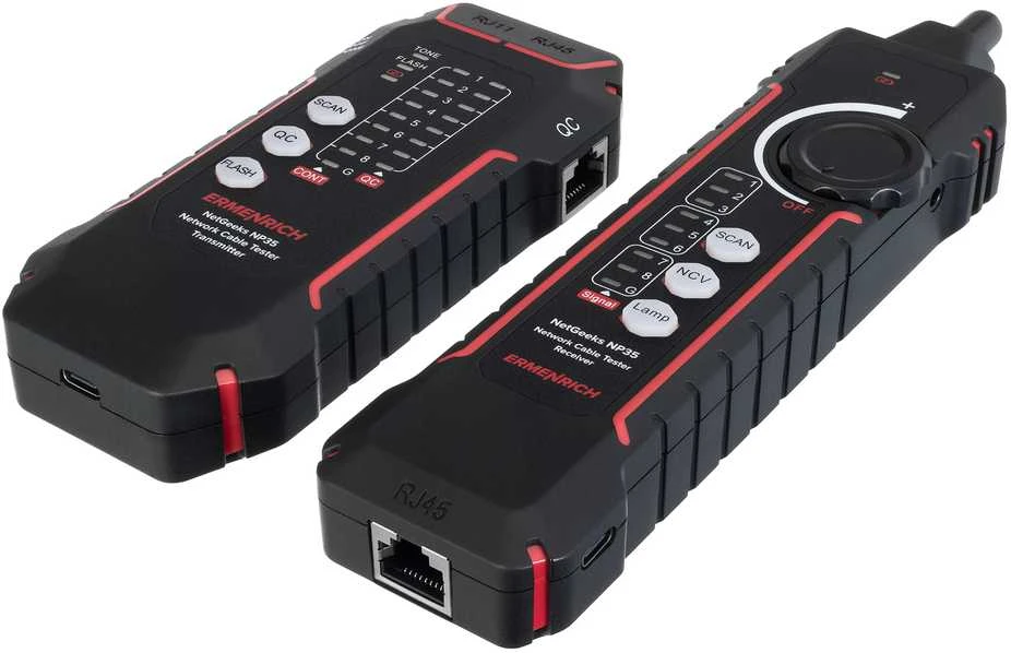 Ermenrich NetGeeks NP35 Network Cable Tester