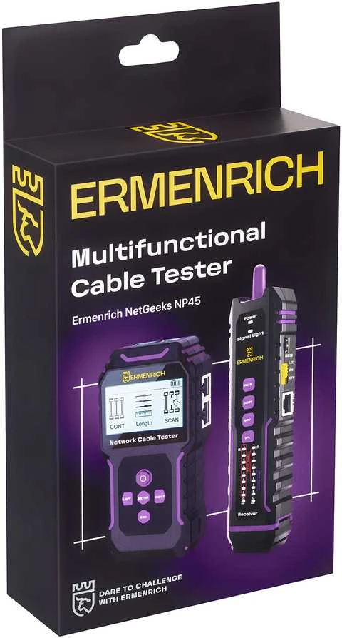 Ermenrich NetGeeks NP45 Multifunctional Cable Tester
