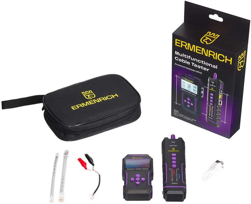 Ermenrich NetGeeks NP45 Multifunctional Cable Tester