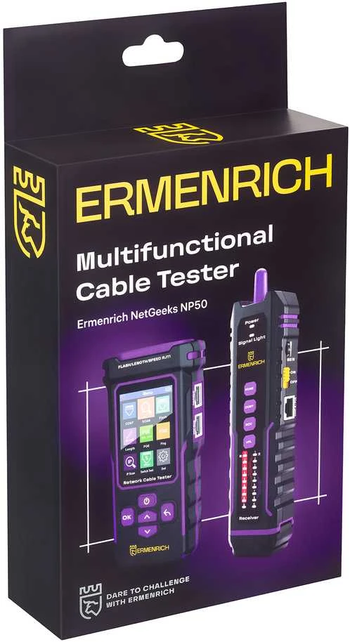 Ermenrich NetGeeks NP50 Multifunctional Cable Tester
