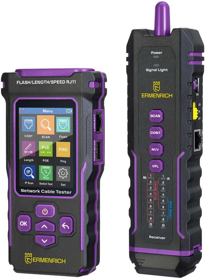 Ermenrich NetGeeks NP50 Multifunctional Cable Tester