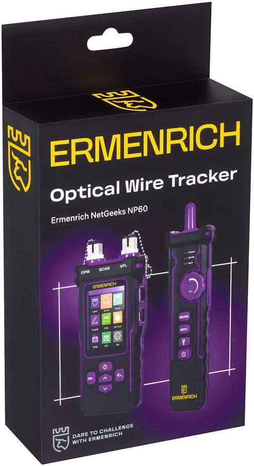 Ermenrich NetGeeks NP60 optinių laidų sekiklis