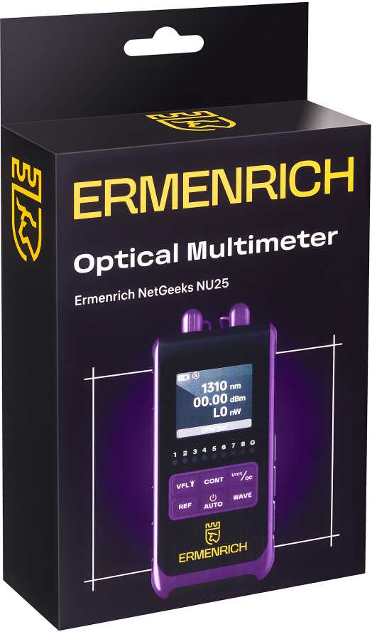 Ermenrich NetGeeks NU25 Optical Multimeter
