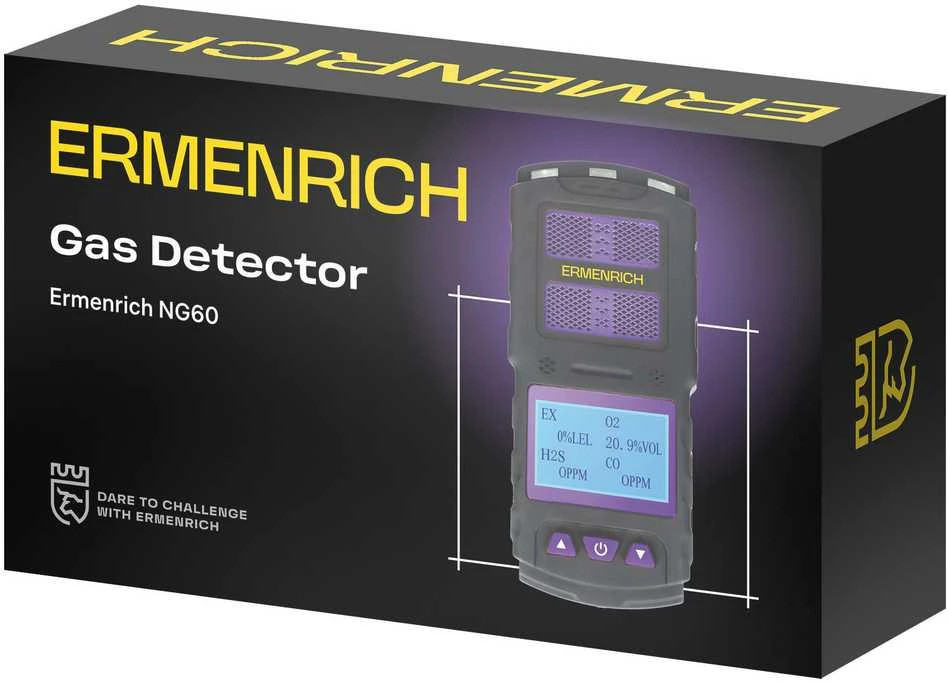 Nezatříděno Ermenrich NG60 dujų detektorius