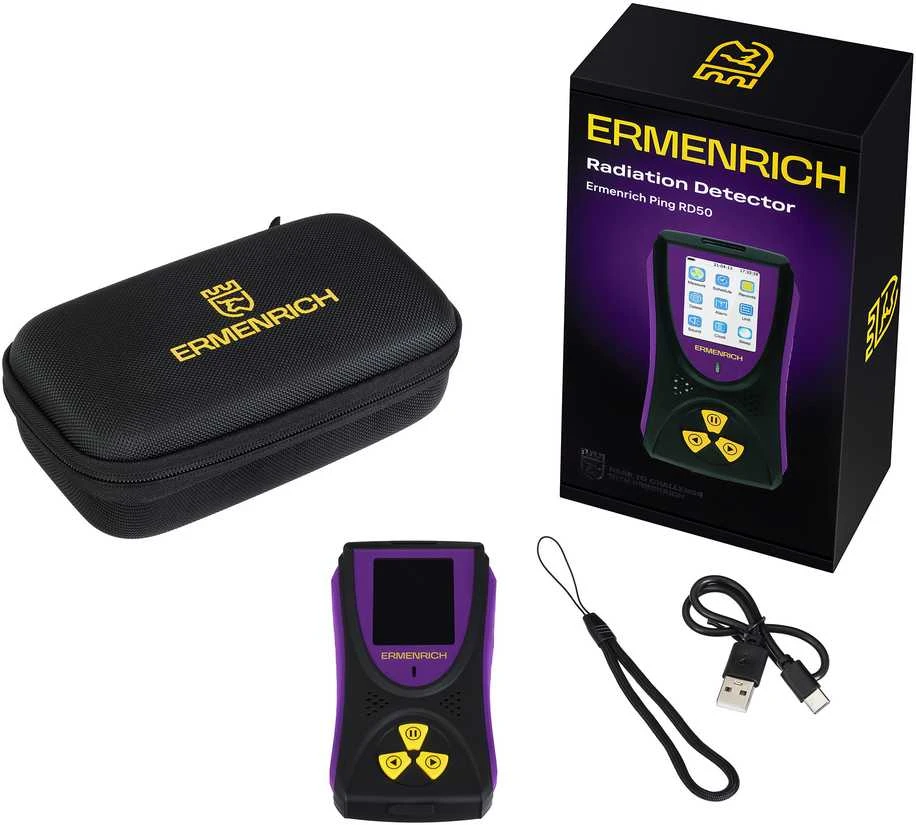 Ermenrich Ping RD50 radiacijos detektorius