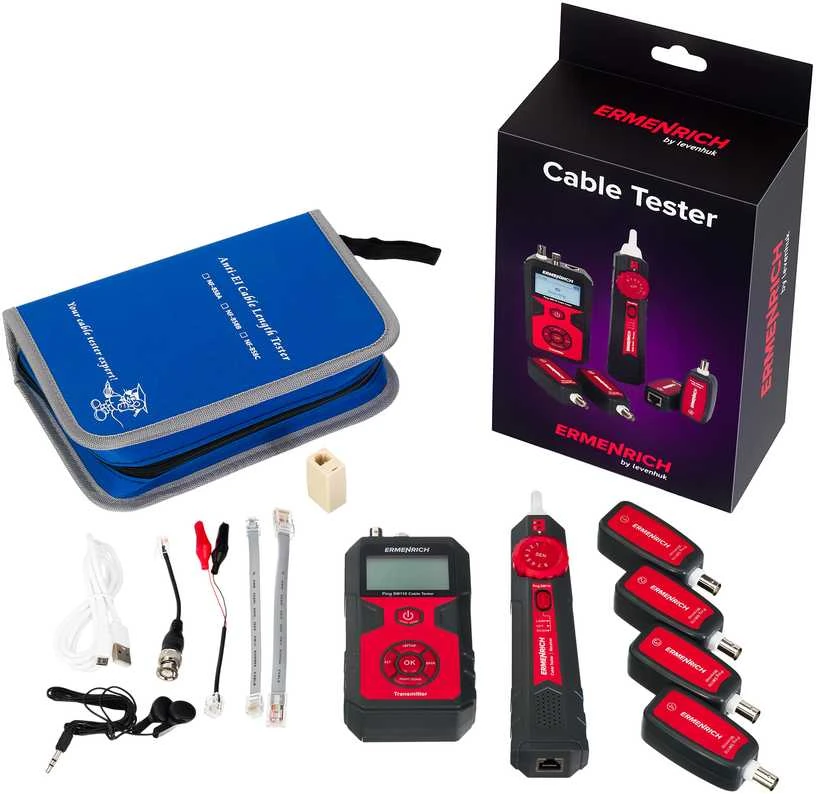 Ermenrich Ping SM110 Cable Tester