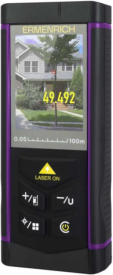 Ermenrich PRO LR100 lazerinis matuoklis, su kamera