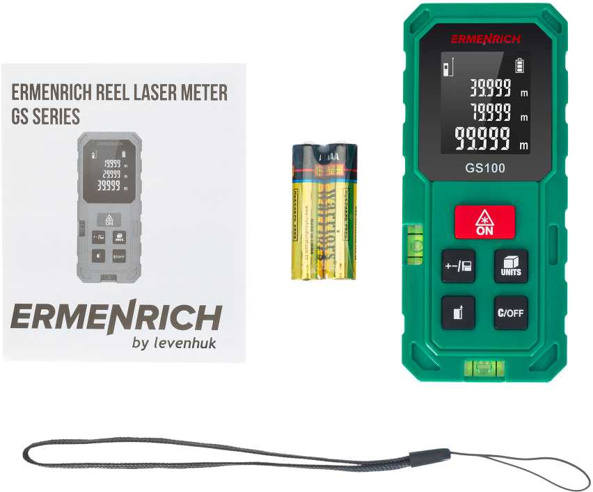 Ermenrich Reel GS100 lazerinis matuoklis