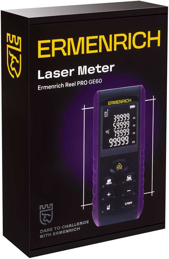 Ermenrich Reel PRO GE60 lazerinis matuoklis