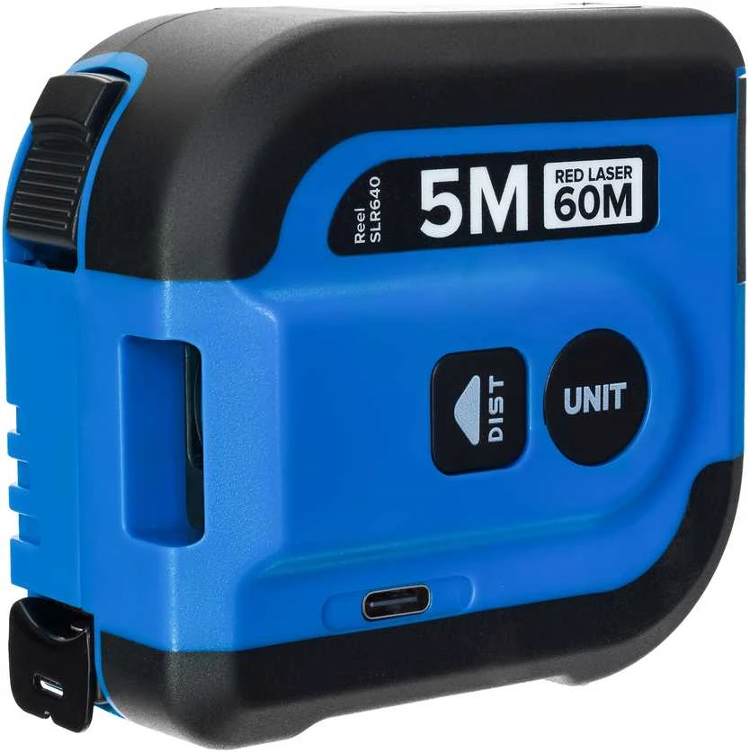 Ermenrich Reel SLR640 Matavimo juosta su lazeriniu nuotolio ieškikliu
