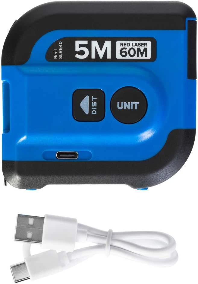 Ermenrich Reel SLR640 Matavimo juosta su lazeriniu nuotolio ieškikliu