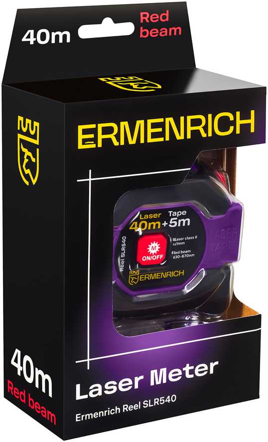 Ermenrich SLR540 lazerinė matavimo juosta