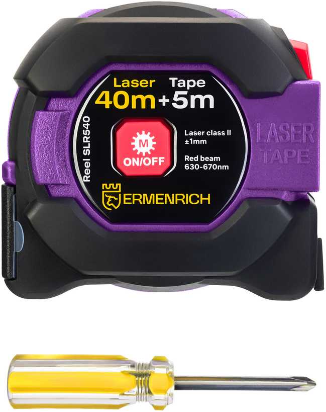 Ermenrich SLR540 lazerinė matavimo juosta