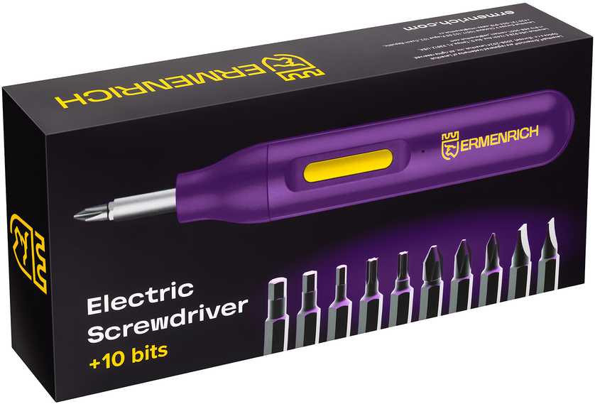 Ermenrich Tunn PD15 elektrinis atsuktuvas