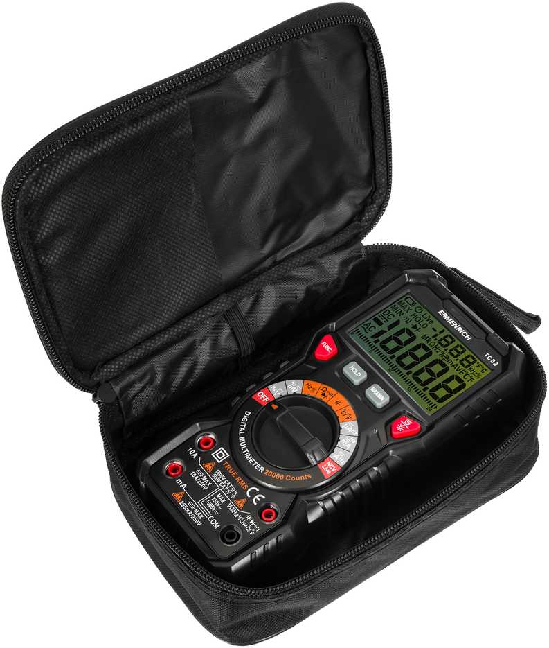 Ermenrich Zing TC32 skaitmeninis multimetras