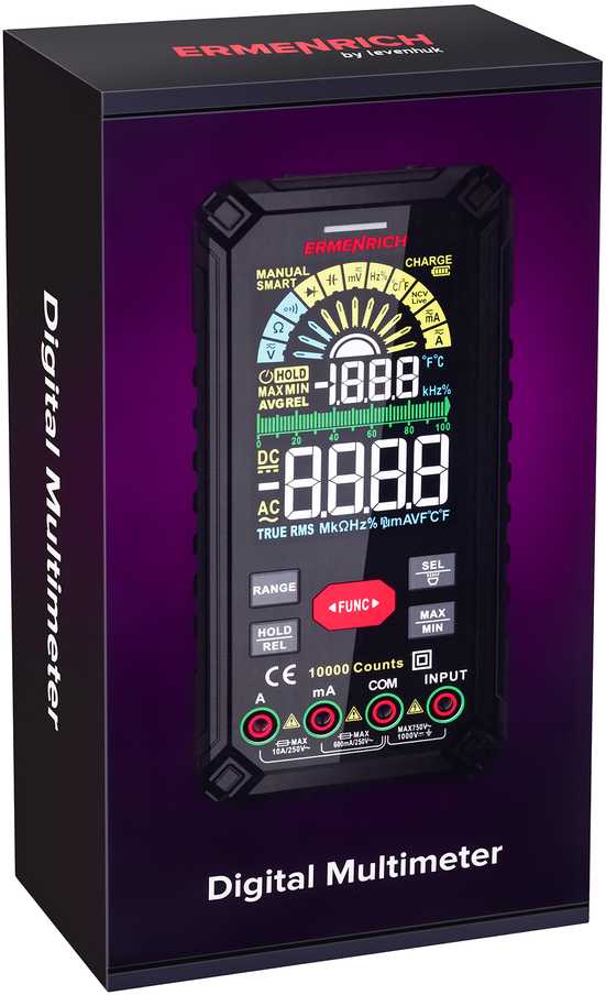 Ermenrich Zing TC40 skaitmeninis multimetras