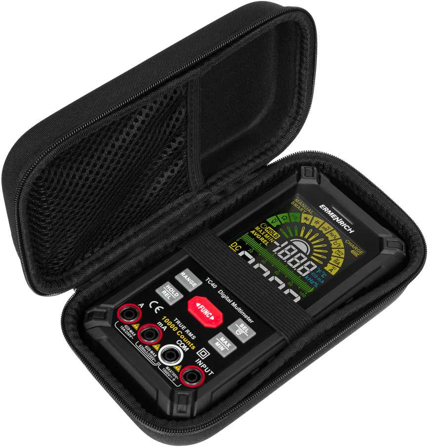 Ermenrich Zing TC40 skaitmeninis multimetras