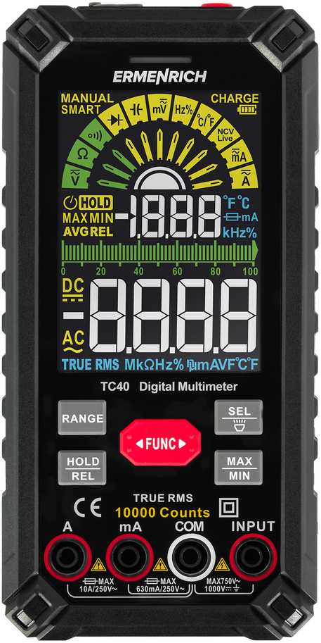 Ermenrich Zing TC40 skaitmeninis multimetras