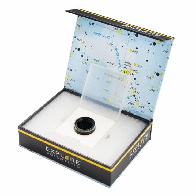 EXPLORE SCIENTIFIC 1.25" Kintamasis poliarizuojantis filtras