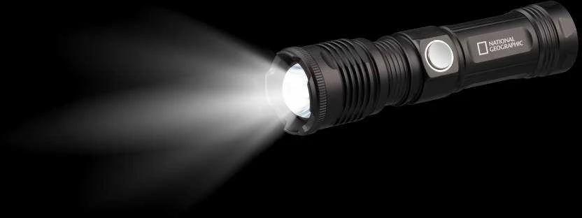 Flashlight 1000 lm ILUMINOS 1000 LED Zoom NATIONAL GEOGRAPHIC