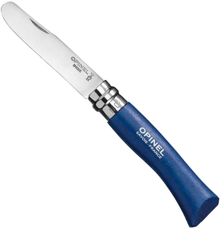 Vaikiškas peilis My first Opinel Nr.7 mėlyna rankena