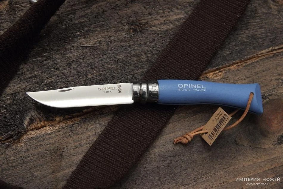KNIFE OPINEL TREKKING NR 7 SKY Mėlynas