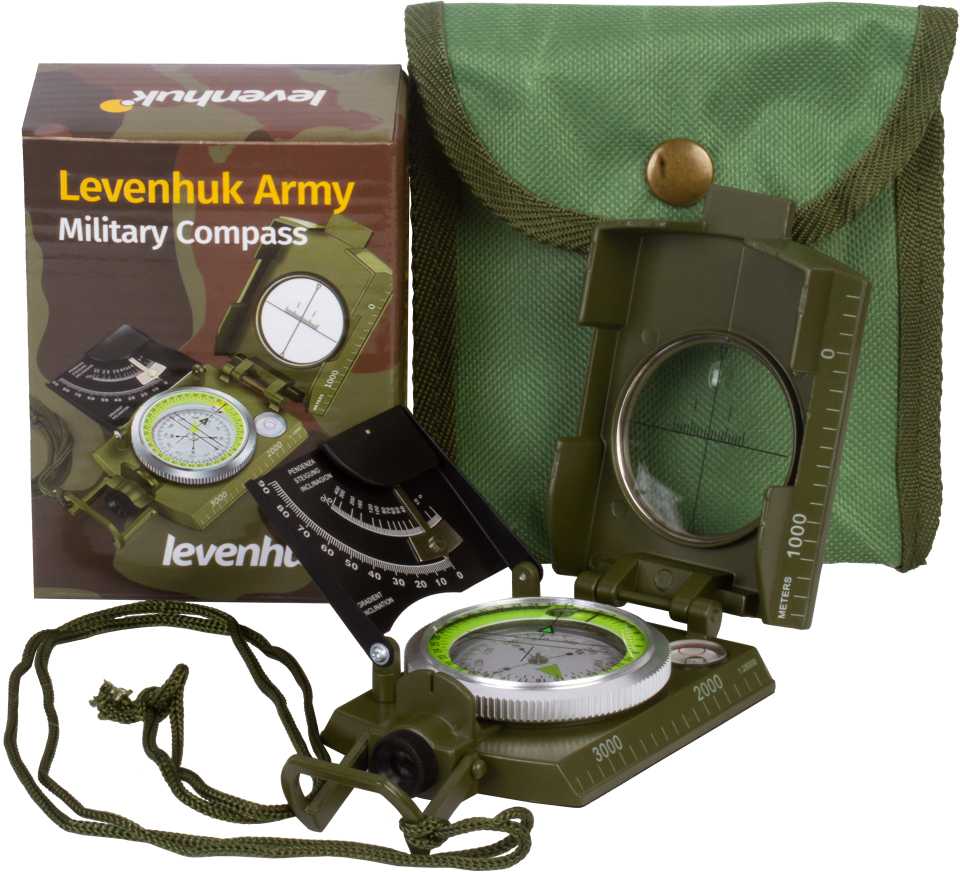 Levenhuk armijos AC20 kompasas