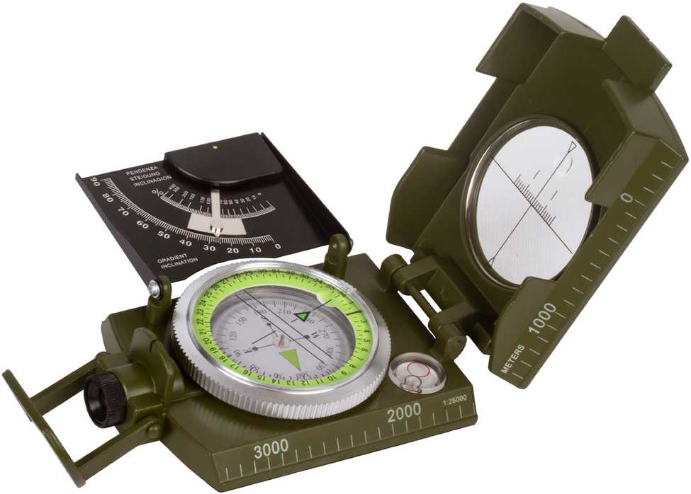Levenhuk armijos AC20 kompasas