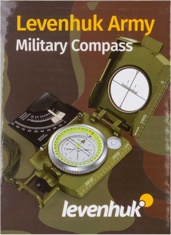 Levenhuk armijos AC20 kompasas