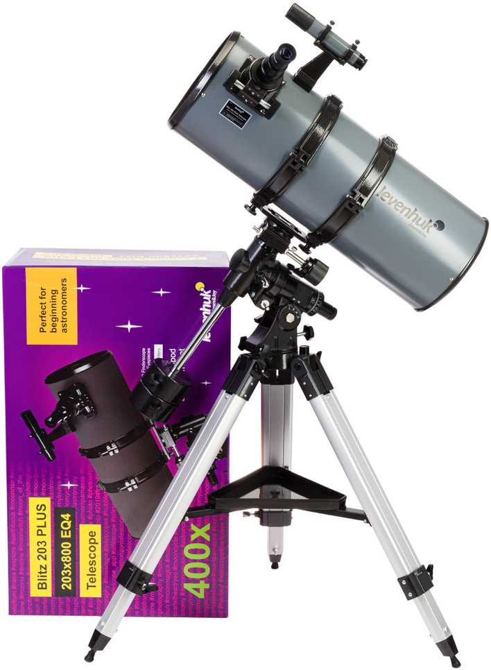 Levenhuk Blitz 203 PLUS teleskopas