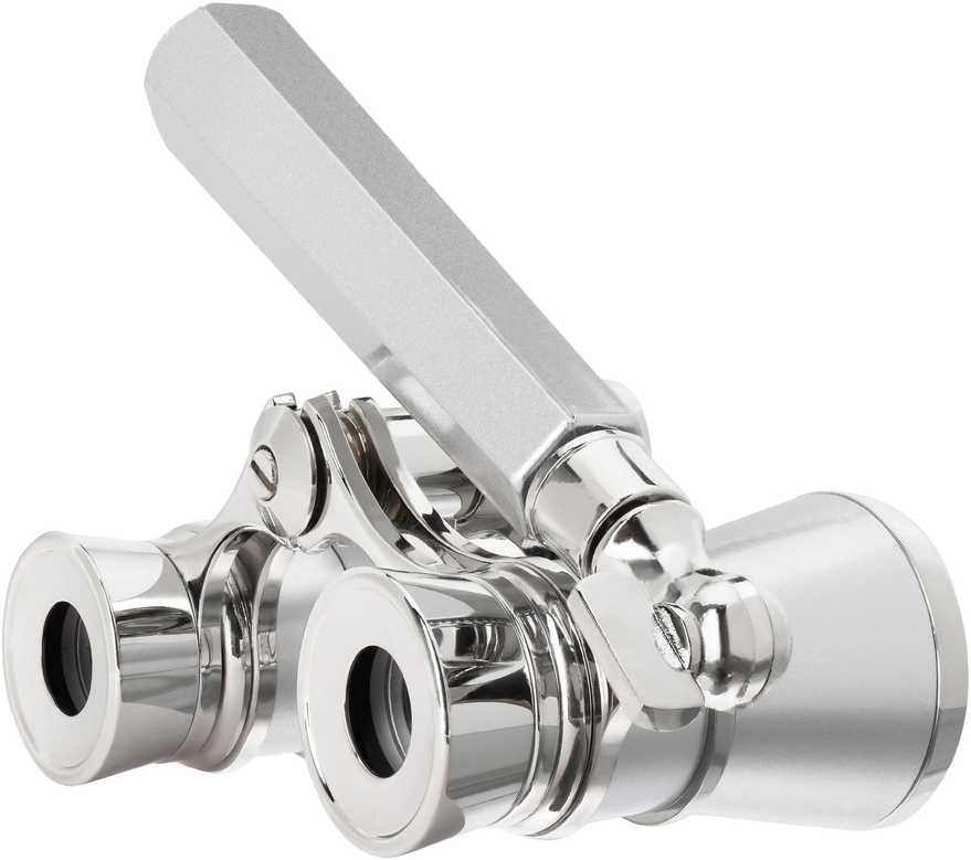Levenhuk Broadway 325E Lorgnette operos žiūronai sidabrinė