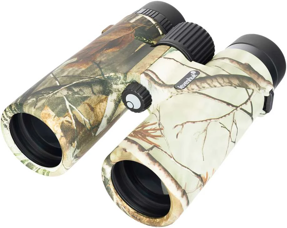 Levenhuk Camo Dots 10x42 žiūronai su tinkleliu