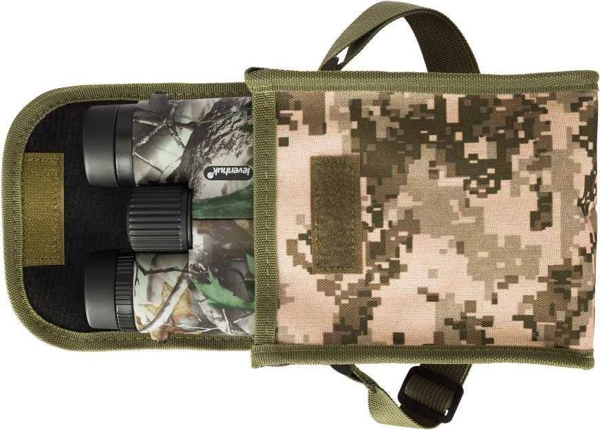 Levenhuk Camo Dots 10x42 žiūronai su tinkleliu