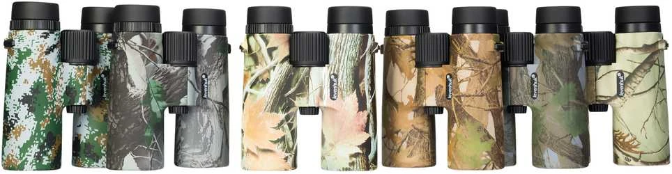 Levenhuk Camo Dots 10x42 žiūronai su tinkleliu