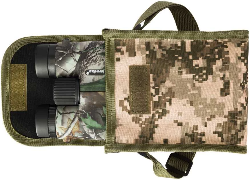 Levenhuk Camo Dots 10x42 žiūronai su tinkleliu