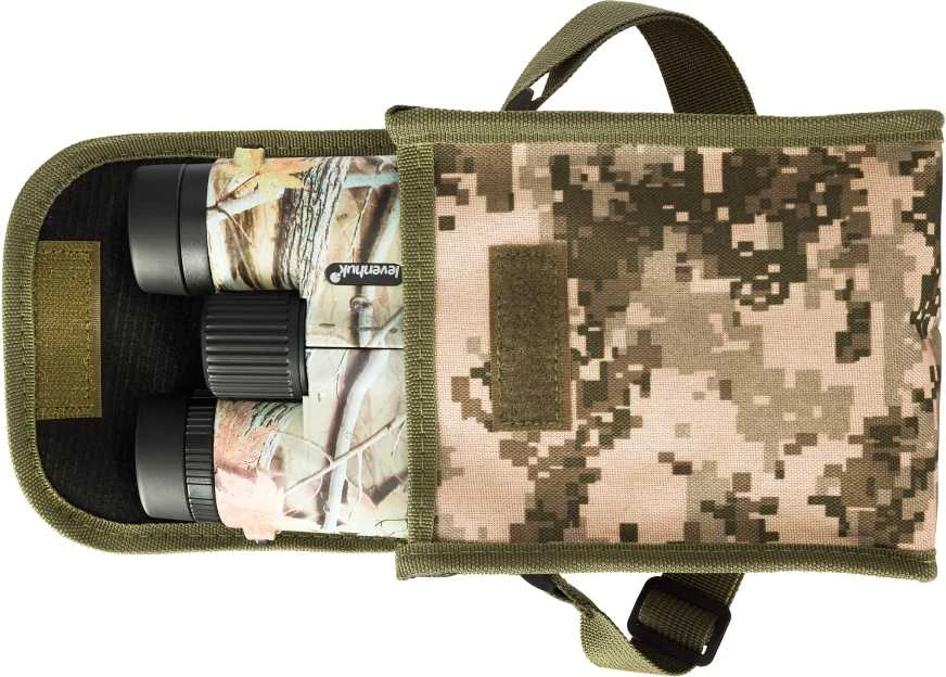 Levenhuk Camo Dots 10x42 žiūronai su tinkleliu