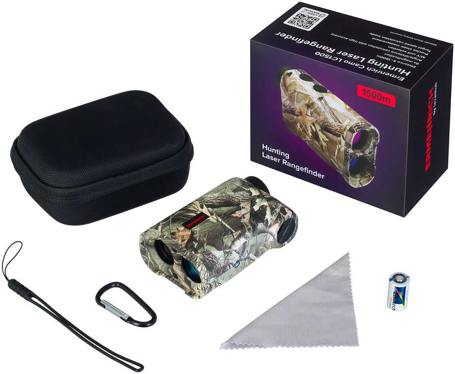 Žiūronai Levenhuk Camo LC1500 medžioklės lazerinis tolimatis