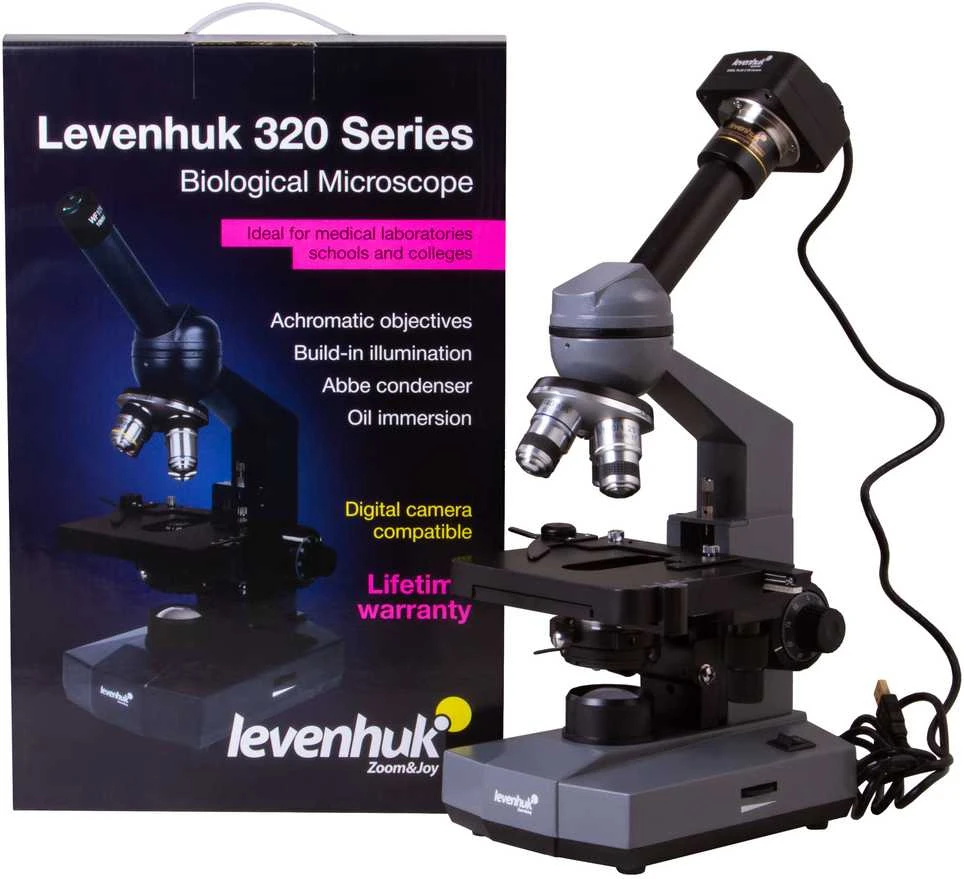 Mikroskopas Levenhuk D320L PLUS 3.1M Digital Monocular Microscope
