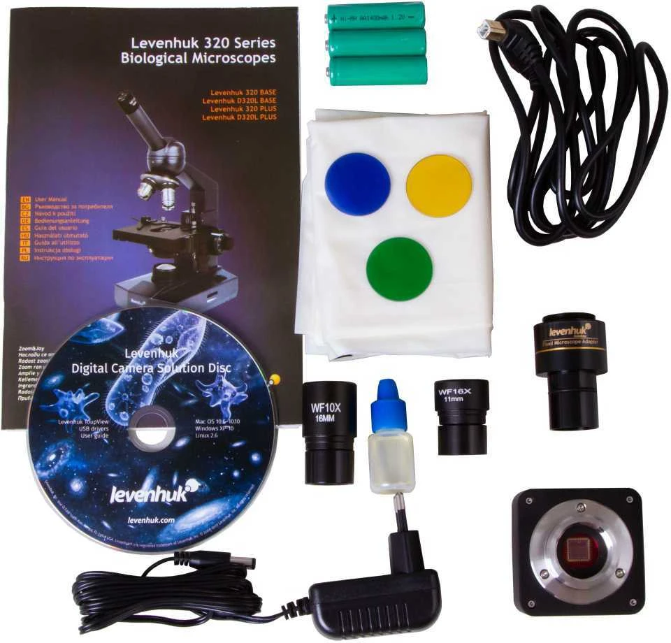 Mikroskopas Levenhuk D320L PLUS 3.1M Digital Monocular Microscope